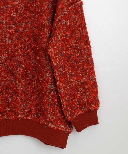 MAKE YOUR DAY(メイクユアデイ)の「ネップジャガードプルオーバー■80~140cm(スウェット・キッズ・ピンク/オレンジ・100/110/80/90/120/130/140)」の11枚目の写真