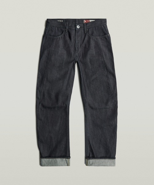 G-STAR（ジースター）の「【Safari Online掲載】CONTOR 3D REGULAR JEANS/立体裁断レギュラーストレートジーンズ/リジッドデニム（デニムパンツ・メンズ・ダークインディゴブルー・28/30/29/30/30/30/31/30/32/30/33/30/34/30）」の6枚目の写真
