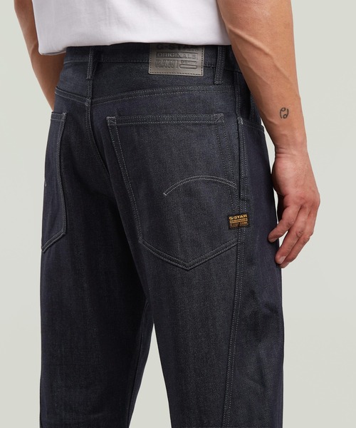G-STAR（ジースター）の「【Safari Online掲載】CONTOR 3D REGULAR JEANS/立体裁断レギュラーストレートジーンズ/リジッドデニム（デニムパンツ・メンズ・ダークインディゴブルー・28/30/29/30/30/30/31/30/32/30/33/30/34/30）」の5枚目の写真