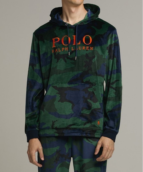 POLO RALPH LAUREN(ポロ ラルフ ローレン)の「【POLO RALPH LAUREN】フーディーロングスリーブ(ルームウェア/パジャマ・メンズ・カーキ/ネイビー/ダークグレー・X-LARGE/LARGE/MEDIUM)」の3枚目の写真