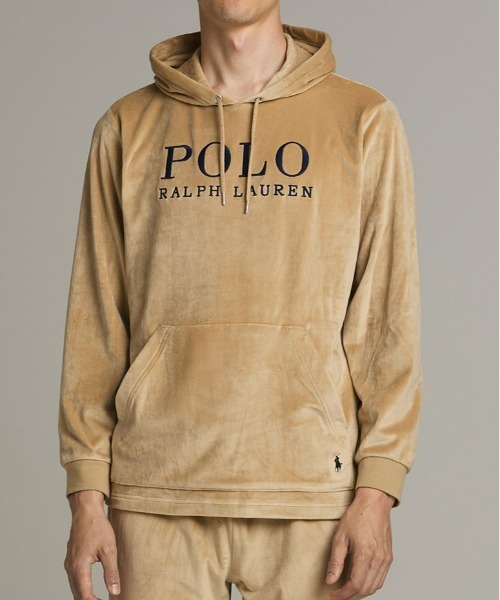 POLO RALPH LAUREN(ポロ ラルフ ローレン)の「【POLO RALPH LAUREN】フーディーロングスリーブ(ルームウェア/パジャマ・メンズ・カーキ/ネイビー/ダークグレー・X-LARGE/LARGE/MEDIUM)」の2枚目の写真