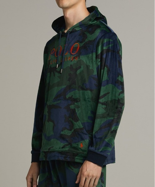 POLO RALPH LAUREN(ポロ ラルフ ローレン)の「【POLO RALPH LAUREN】フーディーロングスリーブ(ルームウェア/パジャマ・メンズ・カーキ/ネイビー/ダークグレー・X-LARGE/LARGE/MEDIUM)」の11枚目の写真