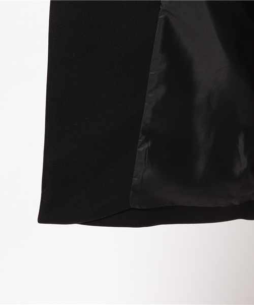 OUTLET（アウトレット）の「【robbem】T/Wロングジレ（ベスト・レディース・ブラック/オフホワイト・38）」の10枚目の写真