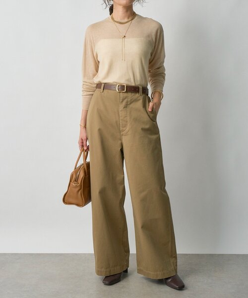 RIVE DROITE(リヴドロワ)の「【R.good(アールドットグッド)】120cmボールチェーンアジャストネックレス(ネックレス・レディース・シルバー/ゴールド・FREE)」の9枚目の写真