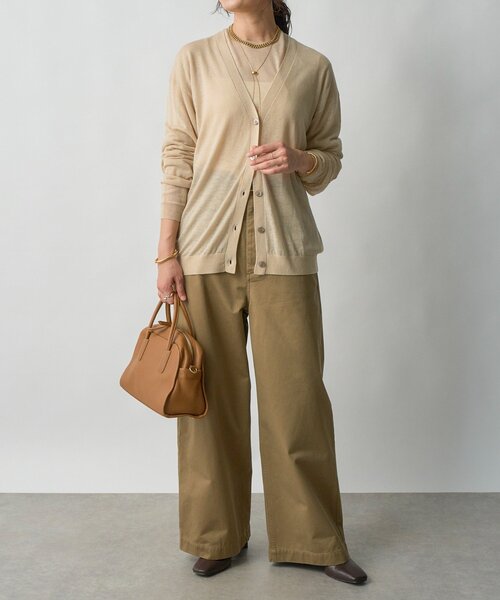 RIVE DROITE(リヴドロワ)の「【R.good(アールドットグッド)】120cmボールチェーンアジャストネックレス(ネックレス・レディース・シルバー/ゴールド・FREE)」の10枚目の写真