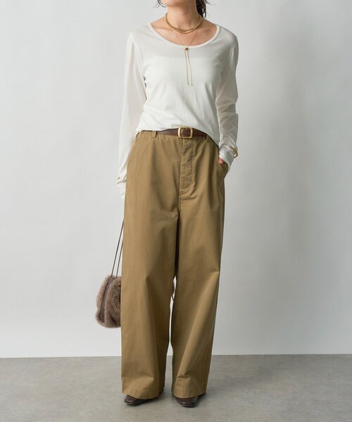 RIVE DROITE(リヴドロワ)の「【R.good(アールドットグッド)】120cmボールチェーンアジャストネックレス(ネックレス・レディース・シルバー/ゴールド・FREE)」の11枚目の写真