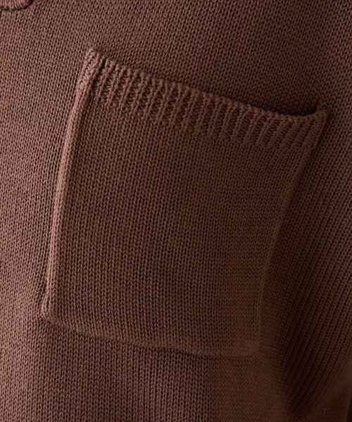 CIAOPANIC TYPY（チャオパニックティピー）の「【UNISEX】サマーニットポロシャツ（ポロシャツ・レディース・グリーン/アイボリー/ブラウン/ブラック・MEDIUM/LARGE）」の7枚目の写真