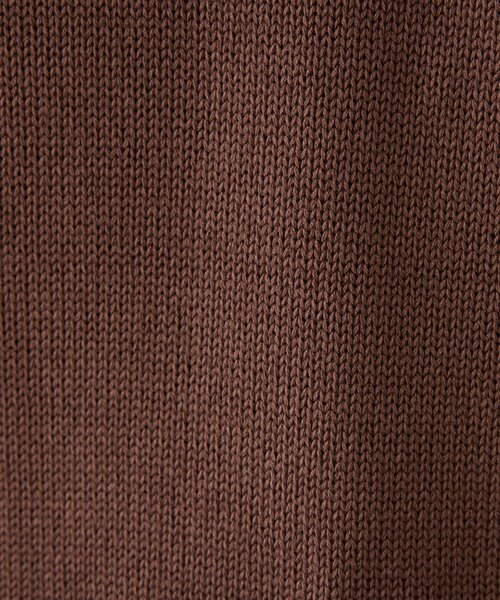 CIAOPANIC TYPY（チャオパニックティピー）の「【UNISEX】サマーニットポロシャツ（ポロシャツ・レディース・グリーン/アイボリー/ブラウン/ブラック・MEDIUM/LARGE）」の5枚目の写真