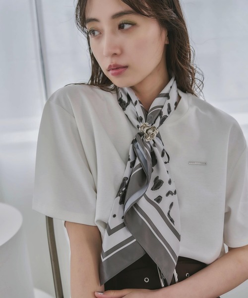 HARE（ハレ）の「アソートパターンスカーフ(HARE)（バンダナ/スカーフ・レディース・グレー系その他/ブラック系その他・FREE）」の2枚目の写真