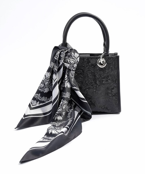 HARE（ハレ）の「アソートパターンスカーフ(HARE)（バンダナ/スカーフ・レディース・グレー系その他/ブラック系その他・FREE）」の3枚目の写真