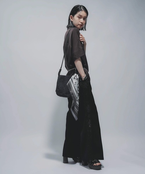 HARE（ハレ）の「アソートパターンスカーフ(HARE)（バンダナ/スカーフ・レディース・グレー系その他/ブラック系その他・FREE）」の10枚目の写真