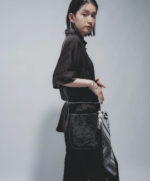 HARE（ハレ）の「アソートパターンスカーフ(HARE)（バンダナ/スカーフ・レディース・グレー系その他/ブラック系その他・FREE）」の12枚目の写真