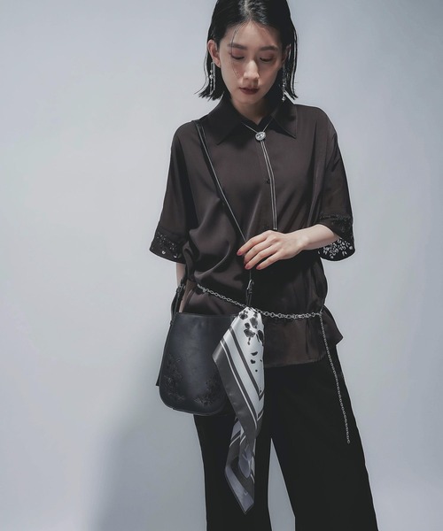 HARE（ハレ）の「アソートパターンスカーフ(HARE)（バンダナ/スカーフ・レディース・グレー系その他/ブラック系その他・FREE）」の13枚目の写真