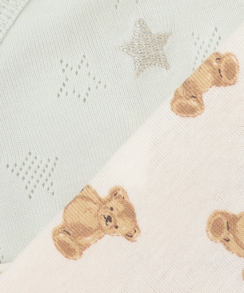 petit main（プティマイン）の「【弱酸性】コンビ肌着（肌着・キッズ・ライトピンク/ライトブルー/オフホワイト/ライトグリーン・50-70cm）」の20枚目の写真