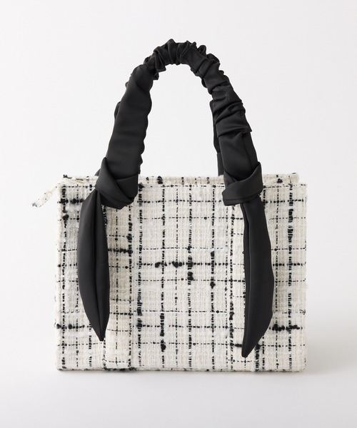 WEB限定/ギャザーハンドルミニトートバッグ（トートバッグ）｜one