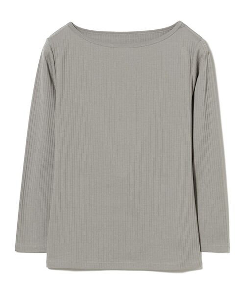 B:MING by BEAMS(ビーミングバイビームス)の「ハリヌキ テレコ プルオーバー(Tシャツ/カットソー・レディース・ネイビー/ホワイト系その他5/グレー・ONE SIZE)」の2枚目の写真