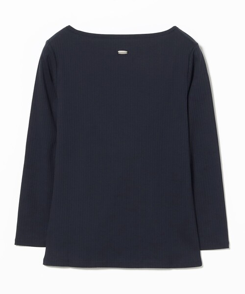B:MING by BEAMS(ビーミングバイビームス)の「ハリヌキ テレコ プルオーバー(Tシャツ/カットソー・レディース・ネイビー/ホワイト系その他5/グレー・ONE SIZE)」の4枚目の写真