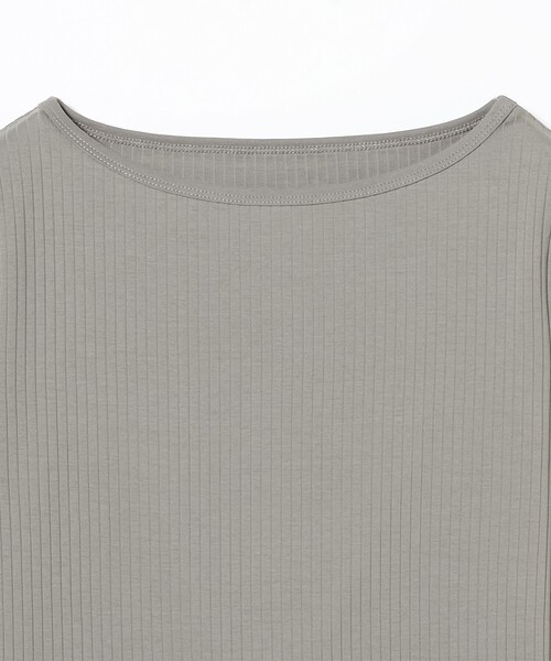 B:MING by BEAMS(ビーミングバイビームス)の「ハリヌキ テレコ プルオーバー(Tシャツ/カットソー・レディース・ネイビー/ホワイト系その他5/グレー・ONE SIZE)」の7枚目の写真