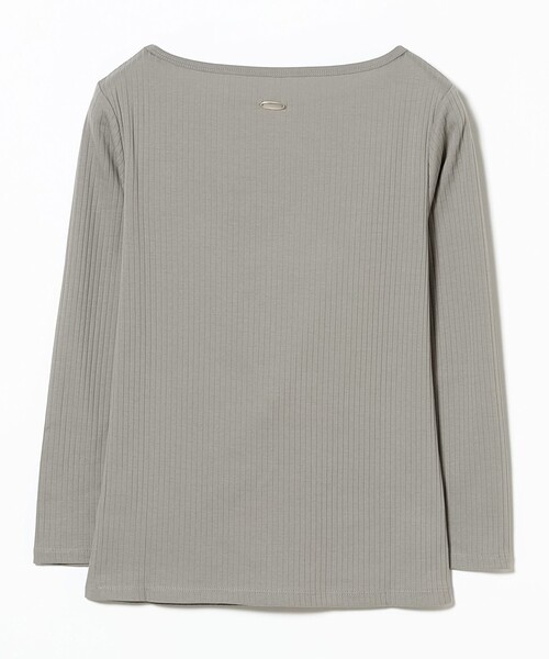 B:MING by BEAMS(ビーミングバイビームス)の「ハリヌキ テレコ プルオーバー(Tシャツ/カットソー・レディース・ネイビー/ホワイト系その他5/グレー・ONE SIZE)」の9枚目の写真