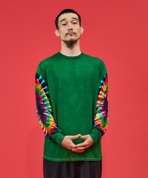 SAWINTO（ソイント）の「TIE DYE - L/S TIE DYE SLEEVE TEE（Tシャツ/カットソー）」