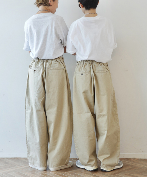 journal standard luxe チノポムパンツ　ベージュ 楽天市場】チノ スウィッチパンツ journal standard luxe