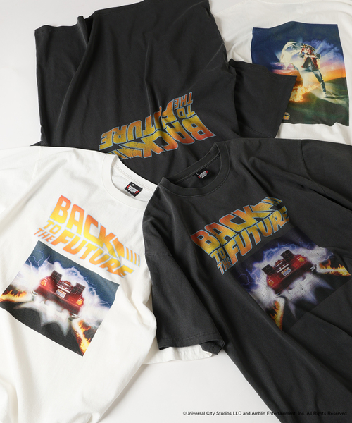 JOINT WORKS(ジョイントワークス)の「SCREEN STARS BACK TO THE FUTURE Tシャツ2(Tシャツ/カットソー・メンズ・ブラック/ホワイト・LARGE/MEDIUM)」の7枚目の写真