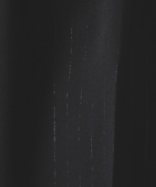 OPAQUE.CLIP（オペークドットクリップ）の「ラメストライプイージーワイドパンツ/セットアップ可【洗濯機洗い可/防シワ/吸水速乾】（その他パンツ・レディース・ブラック系2/グレー系その他3/ダークブラウン系2・36/38/40/42）」の5枚目の写真