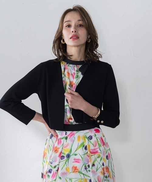 うーたん Viaggio Blu ルシンダボレロカーディガン Viaggio Blu ルシンダボレロカーディガン≪手洗い可能