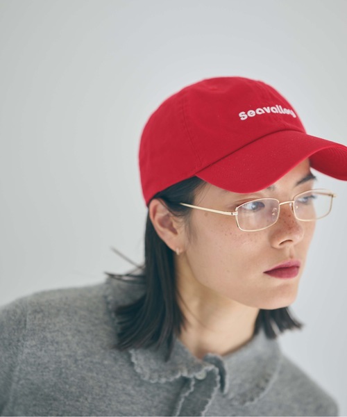 SEA（シー）の「Seavalley キャップ（キャップ・レディース・グレー/ブラック/オリーブ/サファリグリーン/ホワイト/レッド/ベージュ/ネイビー・ONE SIZE）」の8枚目の写真