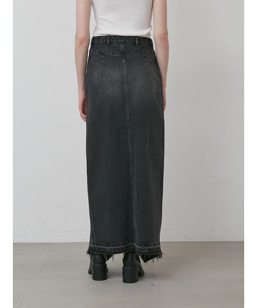 styling/(スタイリング)の「ヘムフレア2WAYデニムスカート(デニムスカート・レディース・ブルー/ブラック・0/1)」の5枚目の写真