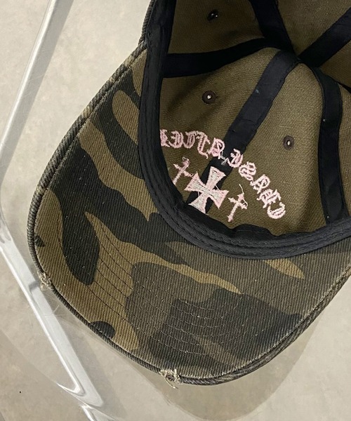 セール】迷彩柄刺繍クロスロゴキャップ（キャップ）｜rire（リル）の