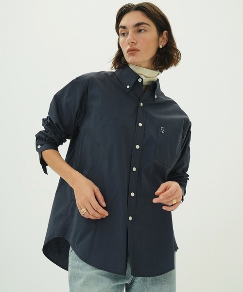 LOGO BUTTON-DOWN BASIC SHIRTS（シャツ/ブラウス）｜CLANE（クラネ