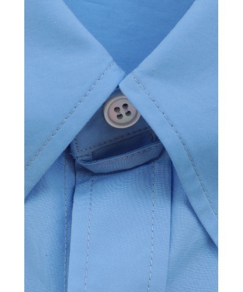 CLANE（クラネ）の「LOGO BUTTON-DOWN BASIC SHIRTS（シャツ/ブラウス・レディース・その他/サックスブルー/ホワイト・1/2）」の20枚目の写真
