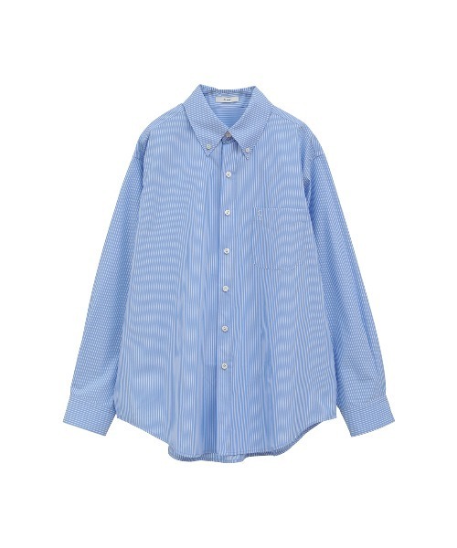 LOGO BUTTON-DOWN BASIC SHIRTS（シャツ/ブラウス）｜CLANE