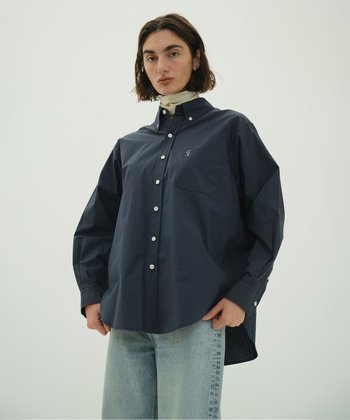 LOGO BUTTON-DOWN BASIC SHIRTS（シャツ/ブラウス）｜CLANE（クラネ 