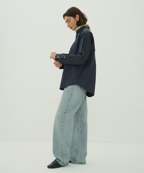 LOGO BUTTON-DOWN BASIC SHIRTS（シャツ/ブラウス）｜CLANE（クラネ 