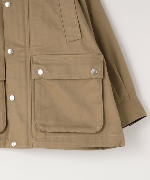 LOWRYS FARM（ローリーズファーム）の「ハンティングジャケット　 570482（ミリタリージャケット・キッズ・ベージュ/ブラック・110cm/120cm/130cm/140cm/150cm）」の11枚目の写真