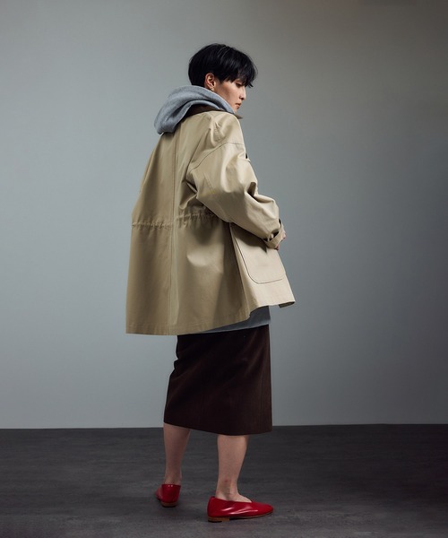 AMERICANA（アメリカーナ）の「【Americana（アメリカーナ） for SALON】別注カバーオール / シャツジャケット（ブルゾン・レディース・ベージュ系その他・FREE）」の6枚目の写真