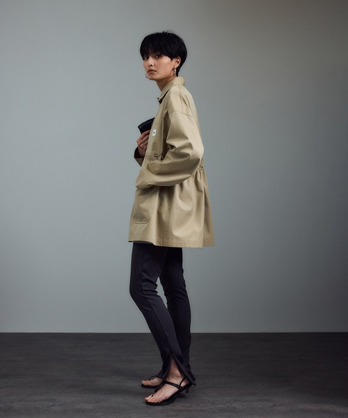 AMERICANA（アメリカーナ）の「【Americana（アメリカーナ） for SALON】別注カバーオール / シャツジャケット（ブルゾン・レディース・ベージュ系その他・FREE）」の8枚目の写真