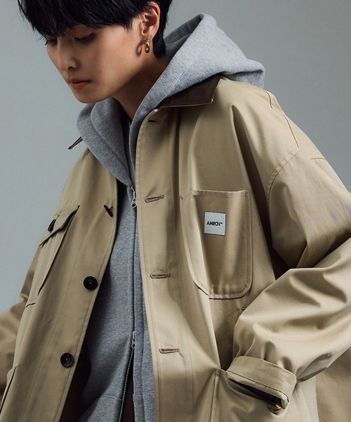 AMERICANA（アメリカーナ）の「【Americana（アメリカーナ） for SALON】別注カバーオール / シャツジャケット（ブルゾン・レディース・ベージュ系その他・FREE）」の10枚目の写真