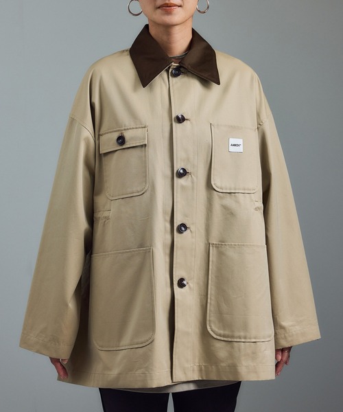 AMERICANA（アメリカーナ）の「【Americana（アメリカーナ） for SALON】別注カバーオール / シャツジャケット（ブルゾン・レディース・ベージュ系その他・FREE）」の14枚目の写真