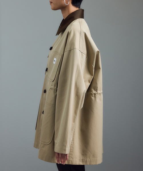 AMERICANA（アメリカーナ）の「【Americana（アメリカーナ） for SALON】別注カバーオール / シャツジャケット（ブルゾン・レディース・ベージュ系その他・FREE）」の15枚目の写真