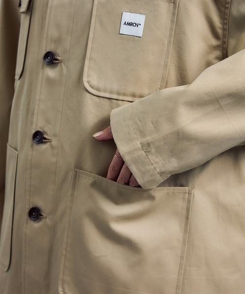 AMERICANA（アメリカーナ）の「【Americana（アメリカーナ） for SALON】別注カバーオール / シャツジャケット（ブルゾン・レディース・ベージュ系その他・FREE）」の18枚目の写真