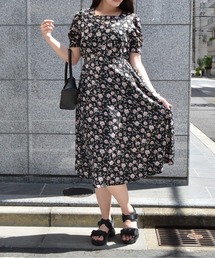 ＆soiree（アンドソワレ）の「【&soiree】ヴィンテージフラワーワンピース（ワンピース・レディース）」