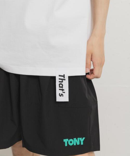 THE GOODLAND MARKET（ザグッドランドマーケット）の「『別注』That’s×TGM　The Tee TGM（Tシャツ/カットソー・メンズ・ベージュ/ホワイト/ブラック・MEDIUM/LARGE/X-LARGE）」の4枚目の写真