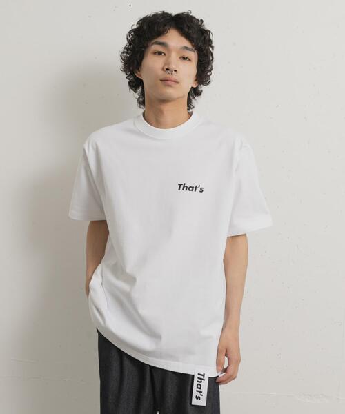 THE GOODLAND MARKET（ザグッドランドマーケット）の「『別注』That’s×TGM　The Tee TGM（Tシャツ/カットソー・メンズ・ベージュ/ホワイト/ブラック・MEDIUM/LARGE/X-LARGE）」の9枚目の写真