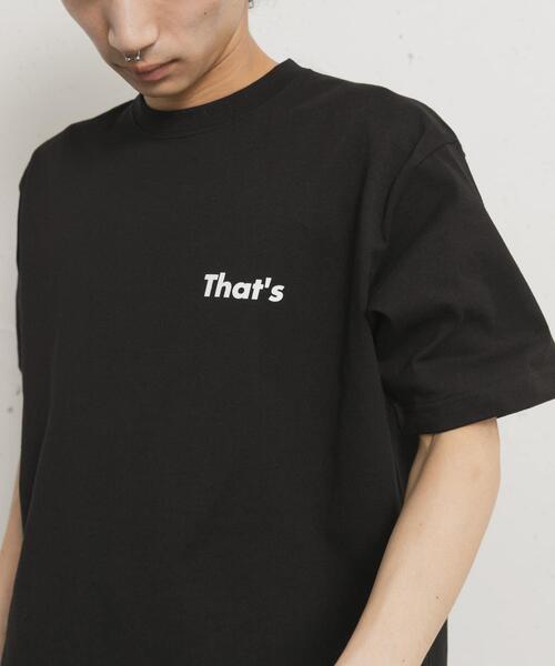 THE GOODLAND MARKET（ザグッドランドマーケット）の「『別注』That’s×TGM　The Tee TGM（Tシャツ/カットソー・メンズ・ベージュ/ホワイト/ブラック・MEDIUM/LARGE/X-LARGE）」の16枚目の写真