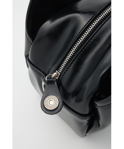 MOUSSY（マウジー）の「DOUBLE HANDLE ZIP バッグ（ハンドバッグ・レディース・レッド/ブラック・FREE）」の4枚目の写真