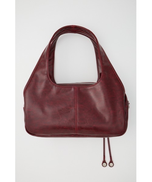 MOUSSY（マウジー）の「DOUBLE HANDLE ZIP バッグ（ハンドバッグ・レディース・レッド/ブラック・FREE）」の14枚目の写真