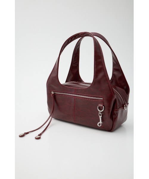 MOUSSY（マウジー）の「DOUBLE HANDLE ZIP バッグ（ハンドバッグ・レディース・レッド/ブラック・FREE）」の15枚目の写真